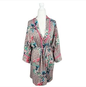 Nordstrom In Bloom by Jonquil short super soft robe NWT new M/L